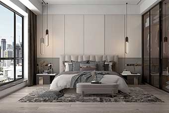 南靖现代风格-卧室