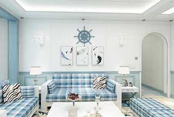 南靖地中海风格-客厅