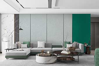 南靖轻奢风格-客厅