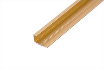 南靖航空纤维墙咔铝合金边条（钛金氧化）