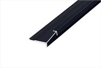 南靖航空纤维墙咔铝合金阳角线（哑黑氧化）