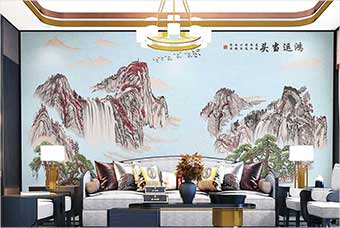 南靖森佰汇航空纤维墙咔（鸿运当头）